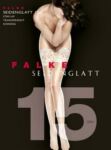 Ladies 1 Pair Falke Seidenglatt 15 Denier Transparent Shining Deep Lace Top Hold Ups In 7 Colours