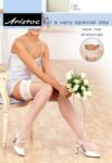 Ladies 1 Pair Aristoc Bridal Lace Top Stockings In 2 Colours