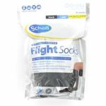 Ladies & Mens 1 Pair Scholl Cotton Feel Flight Socks