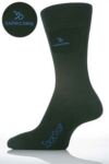 Mens 1 Pair SockShop Individual Signs Of The Zodiac Black Embroidered Socks