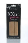 Ladies 1 Pair Pretty Polly Xxtra Superfit Sheer Back Seam Tights In 2 Colours