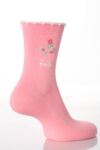 Ladies 2 Pair Pringle Katie Floral Handstitched Design Socks In 8 Colours