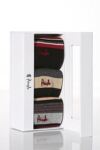 Mens 3 Pair Pringle Stonehaven Striped Sock Gift Box