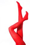 Ladies 1 Pair Elle Plain Organic Cotton Tights In 5 Colours
