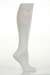 Ladies 1 Pair Elle Plain Angora Knee High Socks In 3 Colours