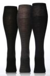 Mens 6 Pair SockShop Outstanding Value Wool Mix Plain Knee High Socks