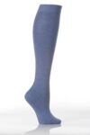 Ladies 1 Pair Levante Cotton Knee High Sock In 8 Colours