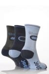Boys 3 Pair Jeep Scrambler Cushion Foot Socks