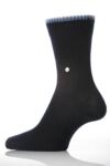 Ladies 1 Pair Burlington 80% Cashmere Plain Sock In 3 Colours