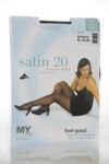 Ladies 1 Pair My Way 20 Denier Satin Sheer Tights In 3 Colours