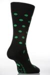 Ladies & Mens 1 Pair NSPCC Spotty & Embroidered Sock. Cruelty To Children Must Stop. FULL STOP .. 25% goes towards helping vulnerable children