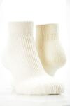 Ladies 2 Pair Levante "Well Being" Bed Sock And Slipper Socks