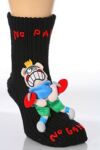 Mens 1 Pair SockShop Toy Box Socks No Pain No Gain With Non-slip Grip