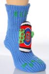 Mens 1 Pair SockShop Toy Box Socks Beer Monster With Non-slip Grip