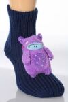 Boys 1 Pair SockShop Toy Box Socks Monster With Non-slip Grip