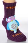 Ladies 1 Pair SockShop Toy Box Socks What a Hoot With Non-slip Grip