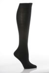 Ladies 1 Pair SockShop Plain Cotton Rich Knee High Socks
