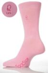 Ladies 1 Pair SockShop Individual Signs Of The Zodiac Pink Embroidered Socks .. 25% From Sale Proceeds Donated To Cancer Charities