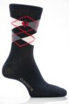 Mens 1 Pair Glenmuir Morris Mercerised Cotton Sock In 2 Colours