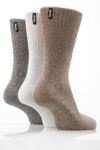 Mens 3 Pair Jeep Terrain Leisure Sock In 2 Colours