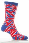 Kids 1 Pair SockShop Union Jack Design Cotton Rich Socks