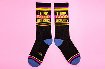 Slogan socks to suit every personality