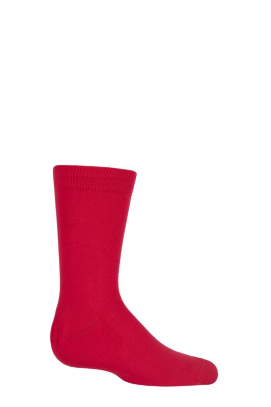Boys And Girls 1 Pair Falke Family Casual Cotton Socks