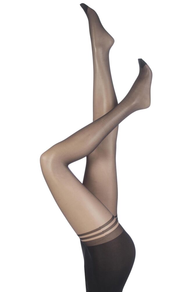 Pretty Polly Nylons 10 Denier Glossy Secret Slimmer Tights