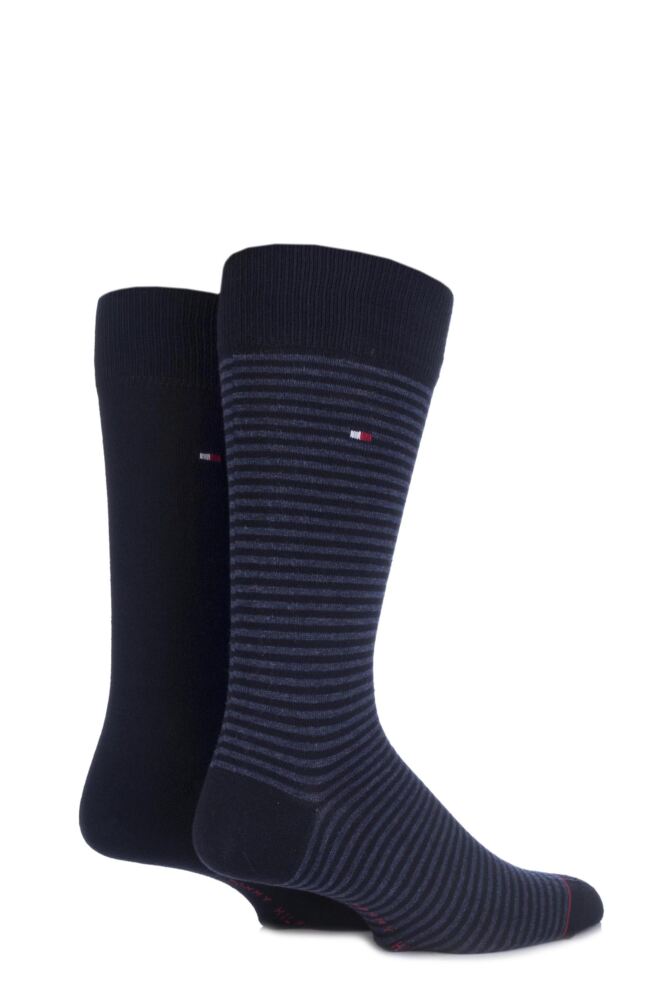 Tommy Hilfiger Small Stripe Cotton Socks | SockShop