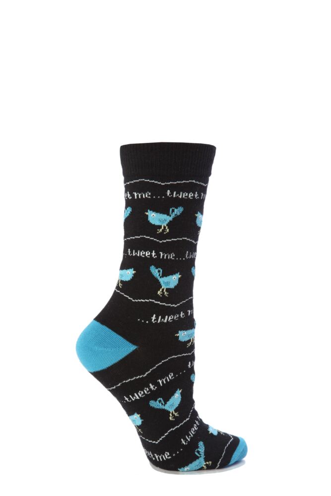 Ladies SockShop Dare To Wear Tweet Me Socks