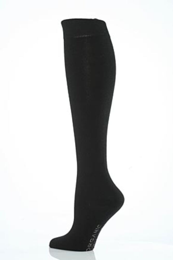 Ladies Elle Organic Cotton Knee High Socks from SockShop