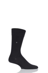 Mens Burlington Lord Plain Cotton Socks from SockShop