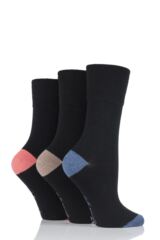 Gentle Grip Contrast Heel and Toe Socks | SockShop