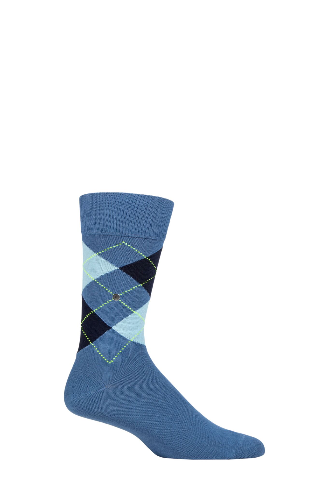 Mens Burlington King Argyle Cotton Socks from SOCKSHOP