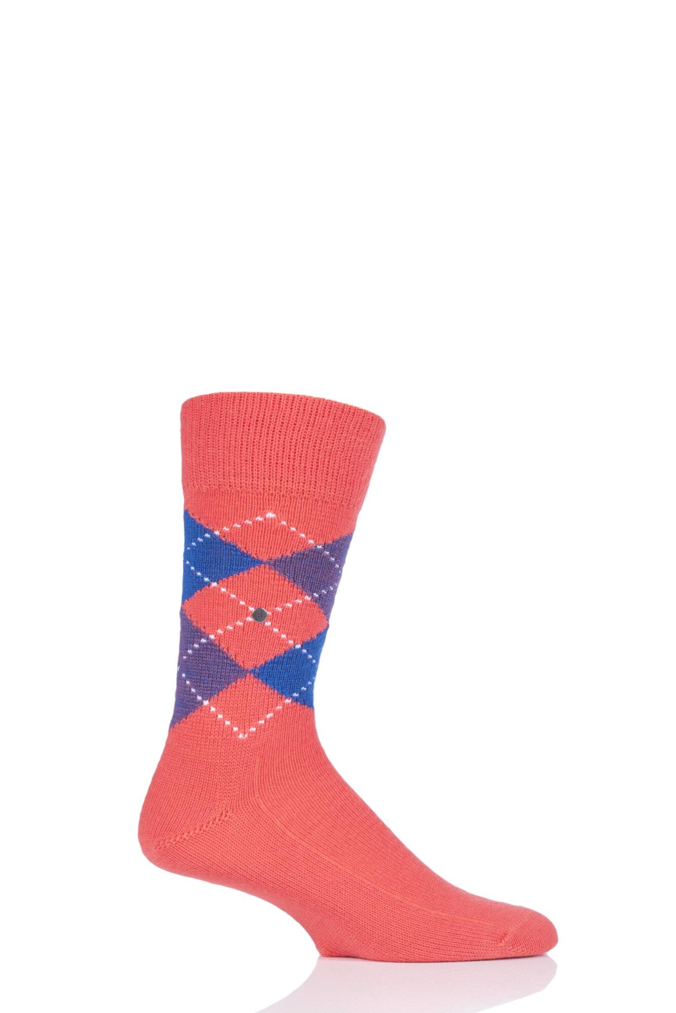 Burlington Preston Extra Soft Feeling Argyle Sock