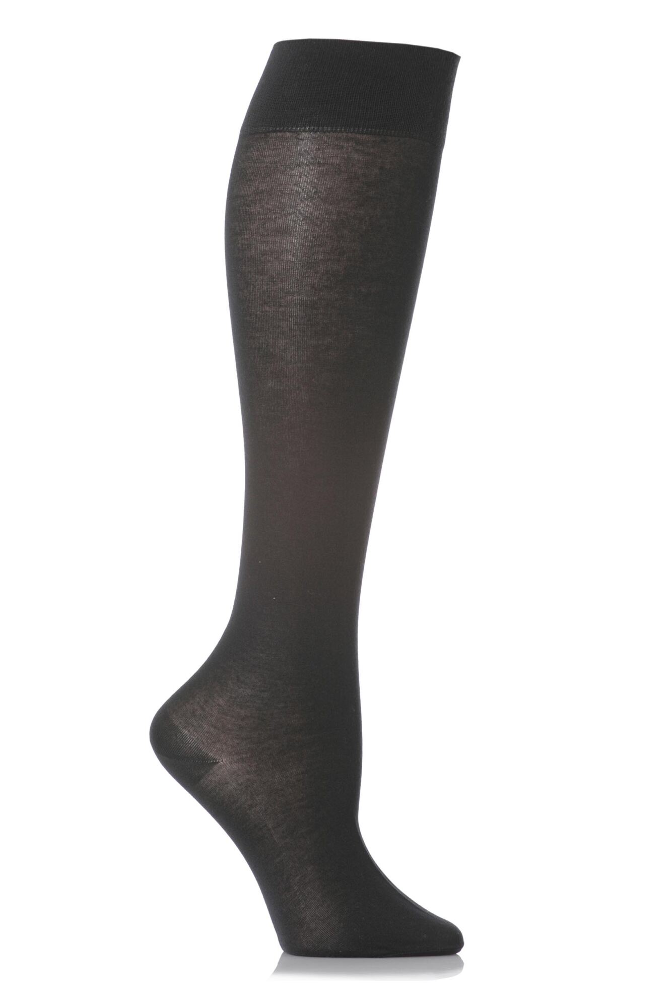 Ladies Falke Cotton Touch Knee High Socks from SOCKSHOP