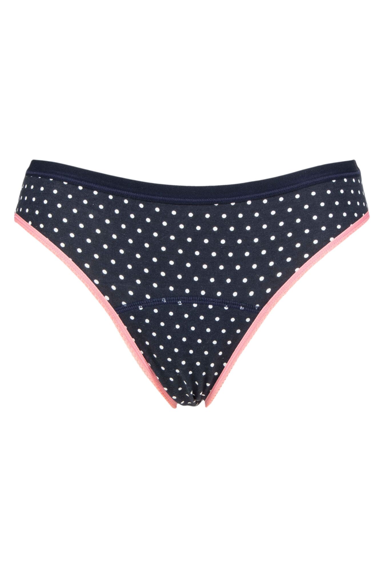 Love Luna 1 Pair Teens First Period Bikini Briefs from SockShop