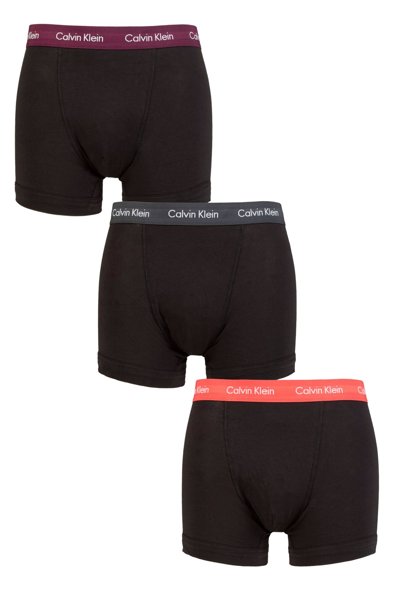 Mens Calvin Klein Cotton Stretch Trunks from SOCKSHOP