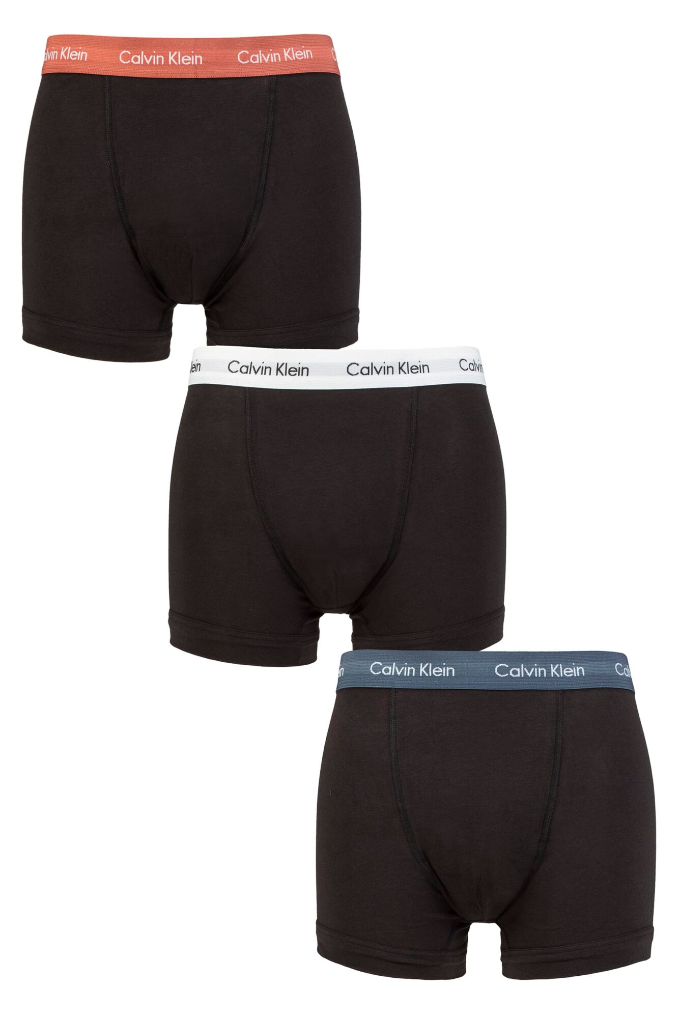 Mens Calvin Klein Cotton Stretch Trunks from SOCKSHOP