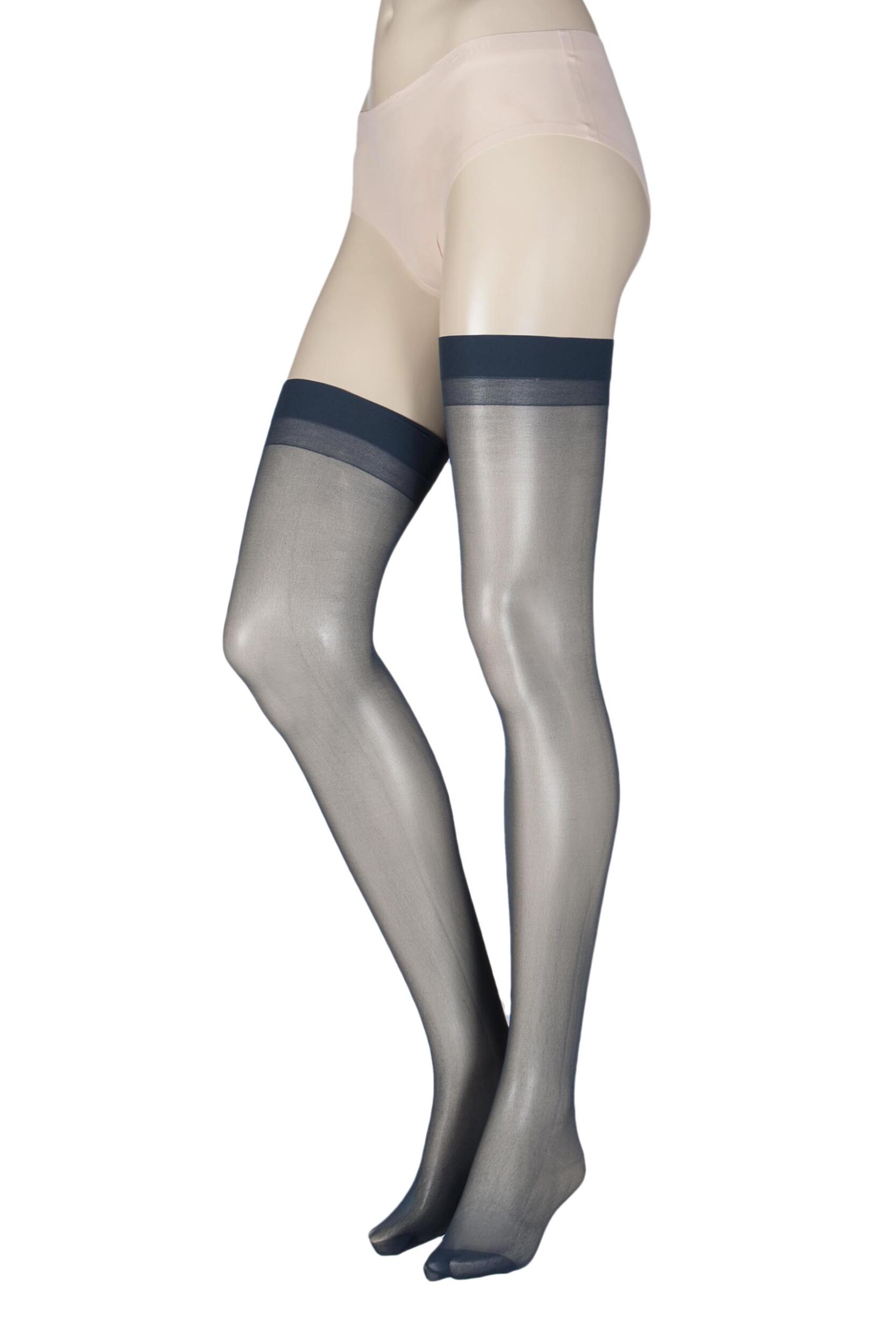 Image of Ladies 1 Pair Elle Stockings 20 Denier 100% Nylon