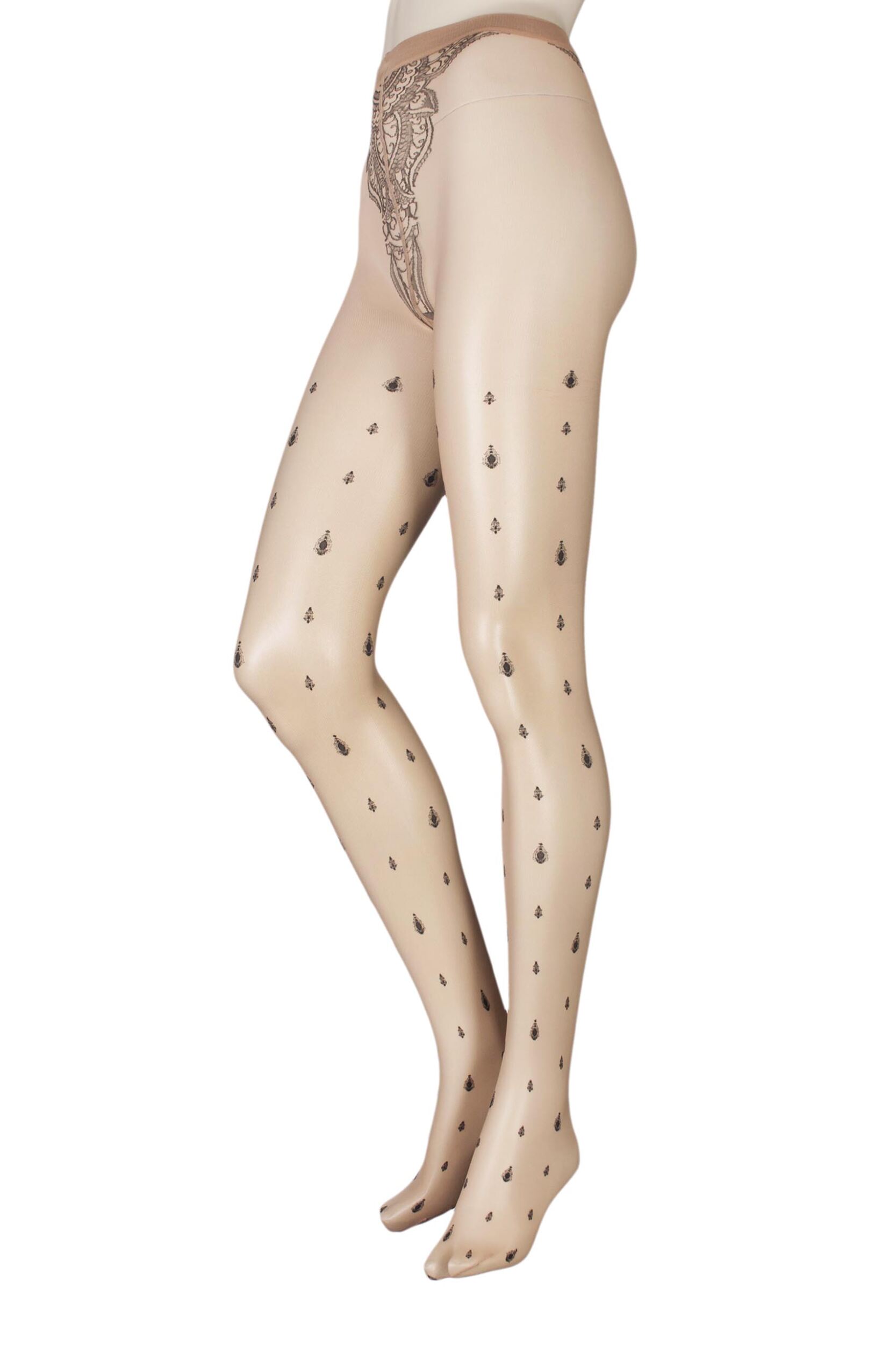 Image of Ladies 1 Pair Falke Delhi Tights