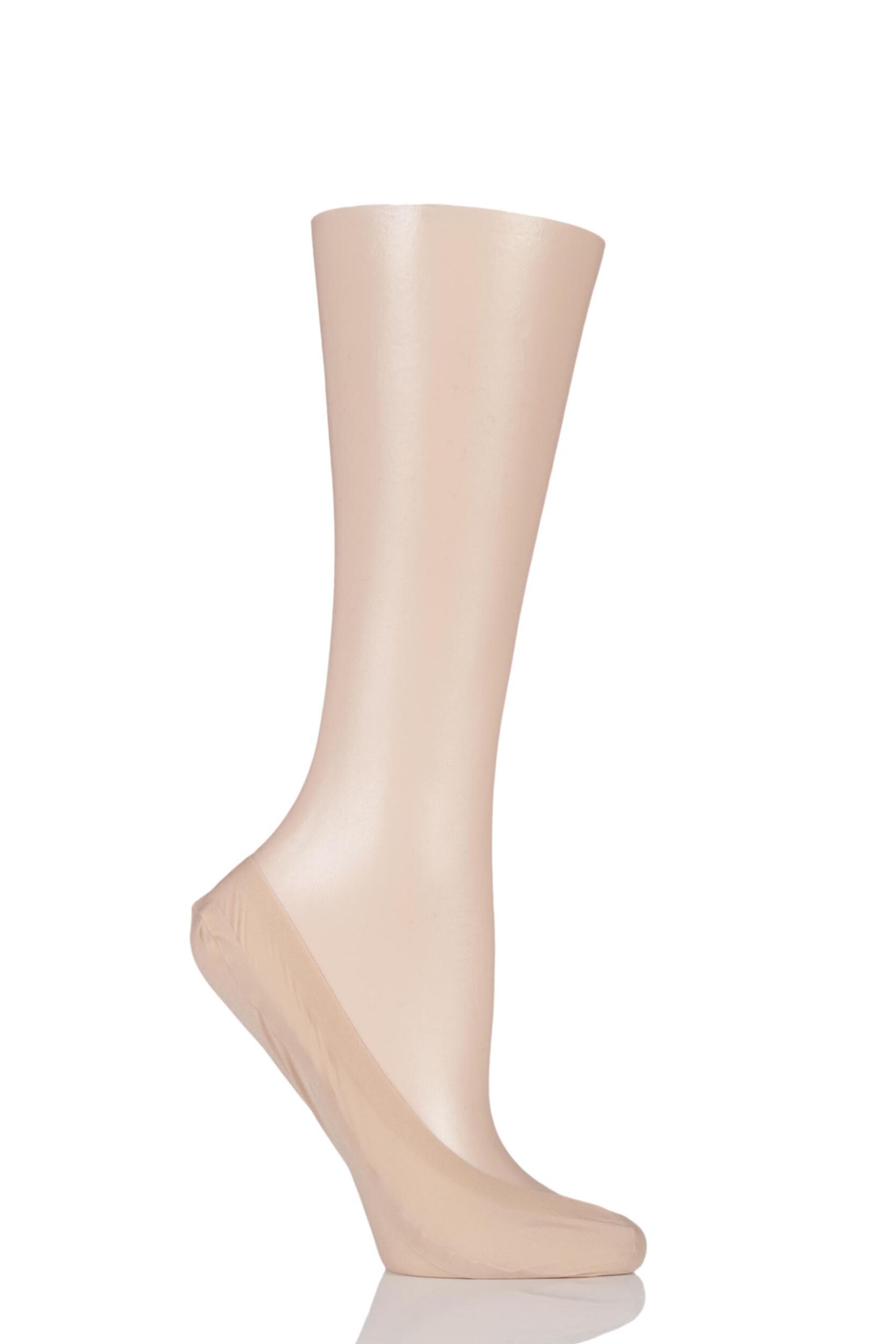 Image of Ladies 1 Pair Falke Elegant Seamless Step Invisible Socks