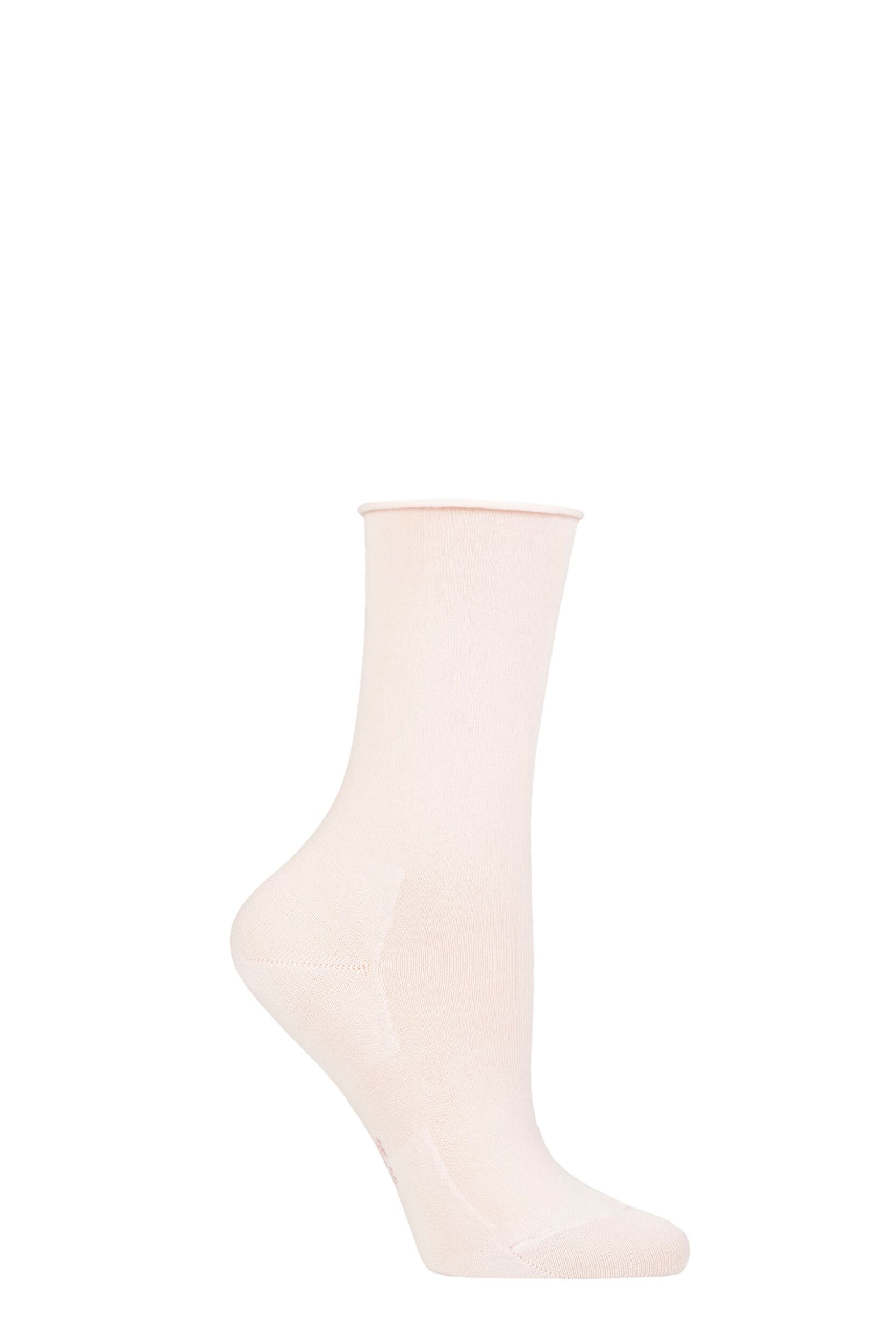 Women's 1 Pair Falke Active Breeze Socks Light Pink 5.5-8 Ladies