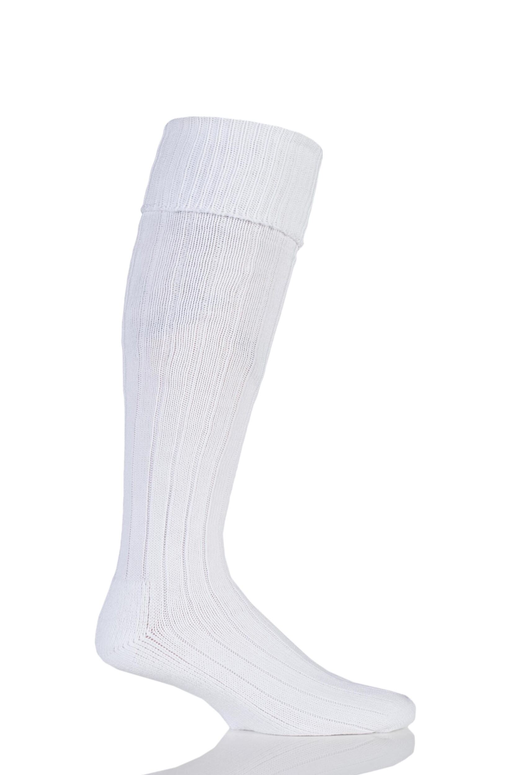 1 Pair Arctic Birkdale Cotton Cushioned Knee High Golf Socks Men's 12-14 Mens - Glenmuir