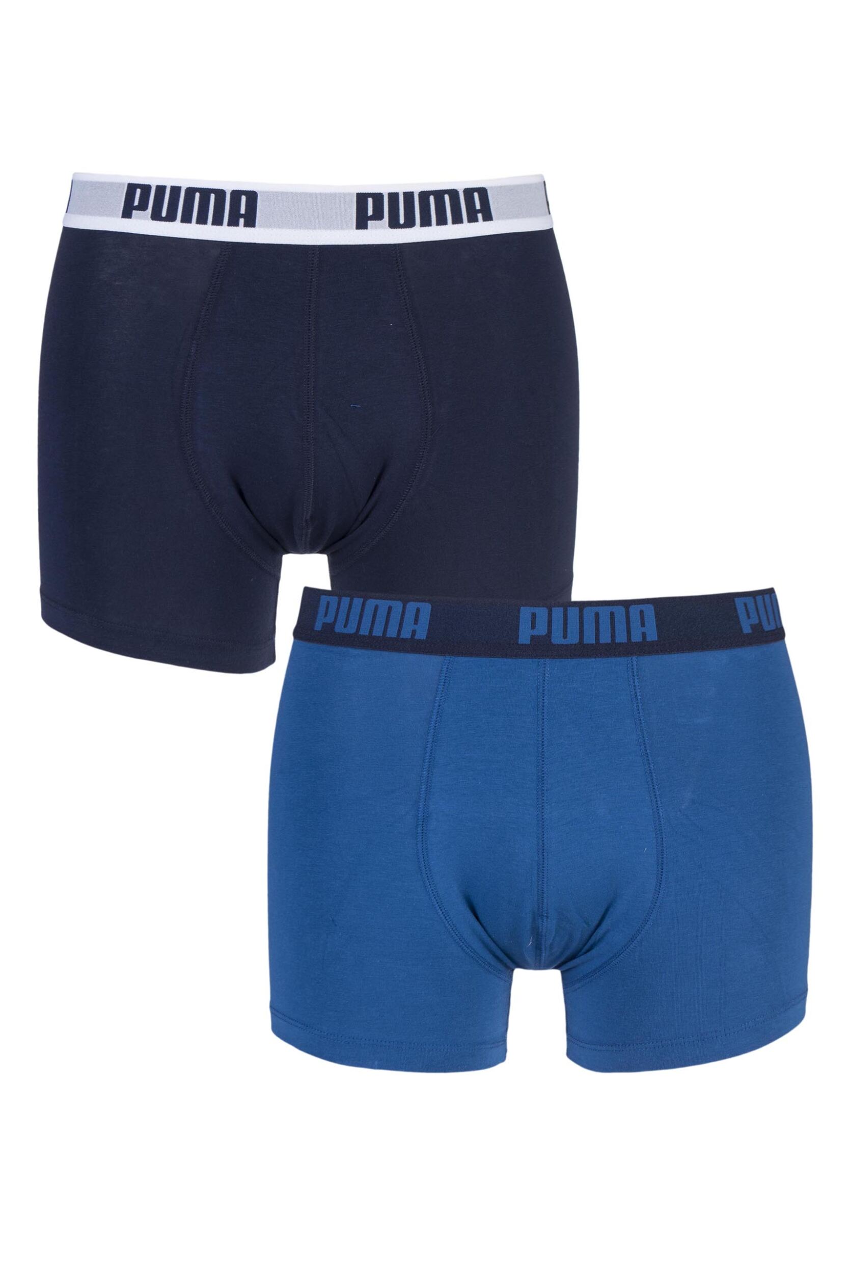 Mens 2 Pair Puma Basic Boxer Shorts | eBay