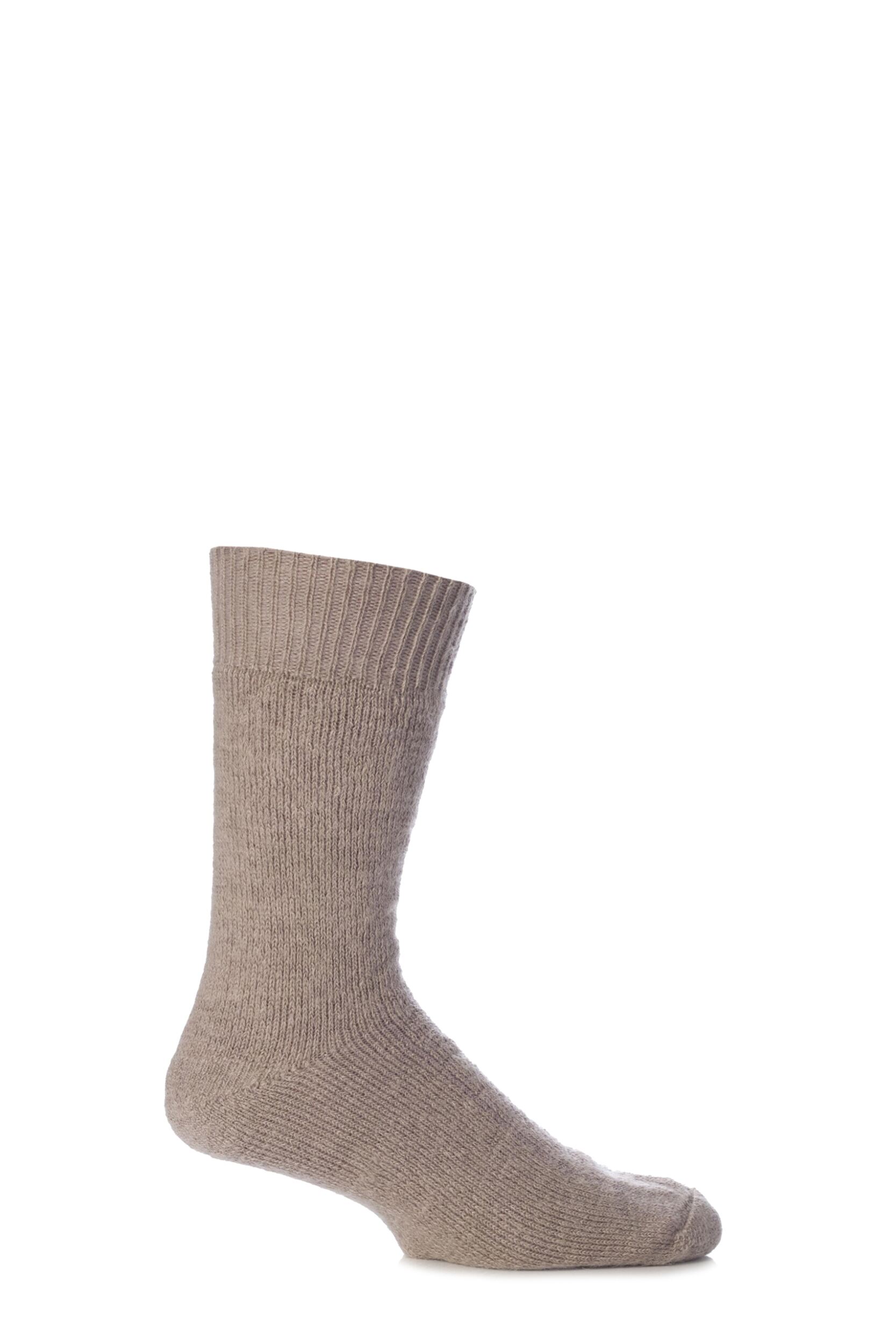 1 Pair Toffee of London Mohair Boot Socks With Cushioning Unisex 4-7 Unisex - SOCKSHOP of London