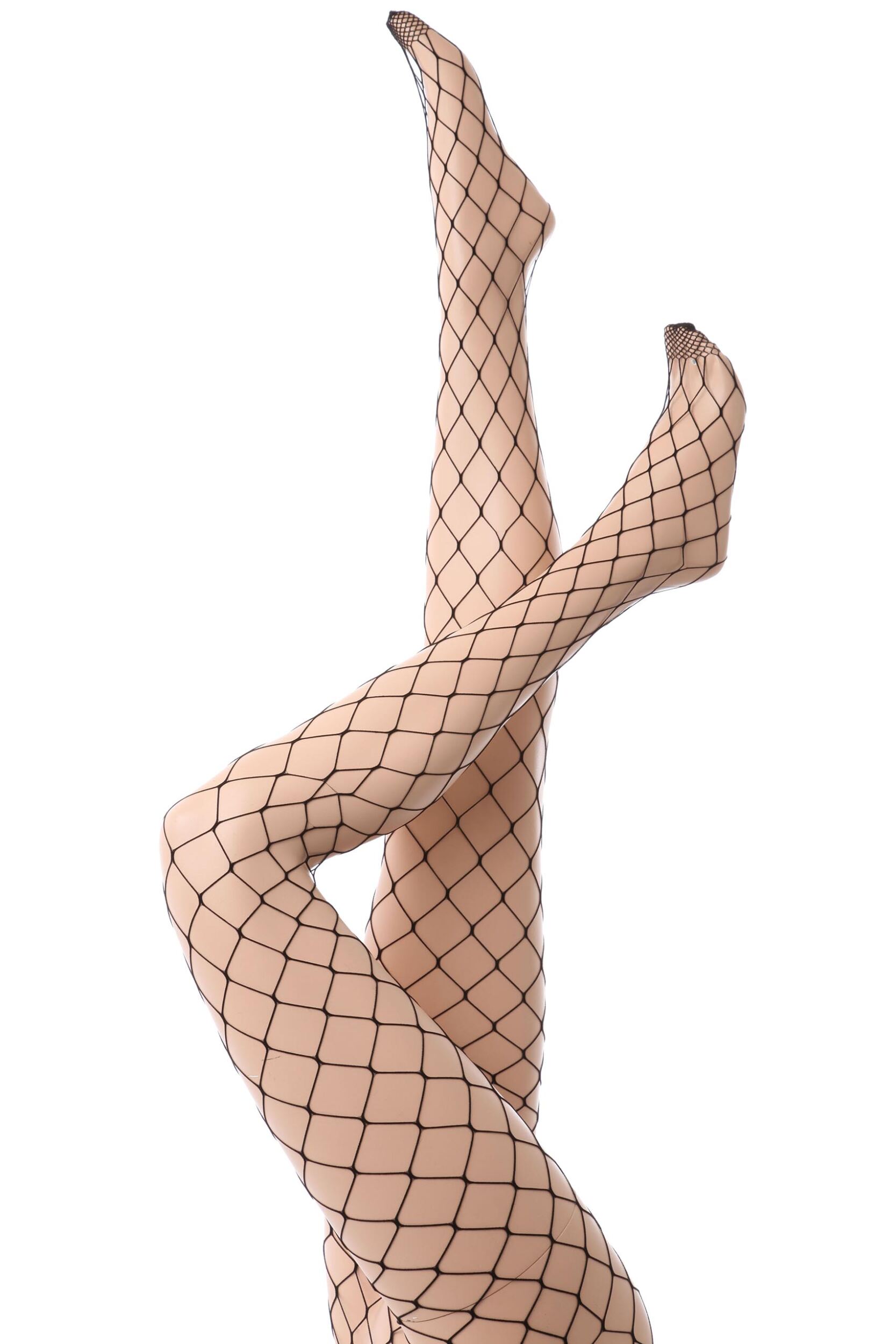 Image of Ladies 1 Pair Silky Scarlet Whale Net Tights