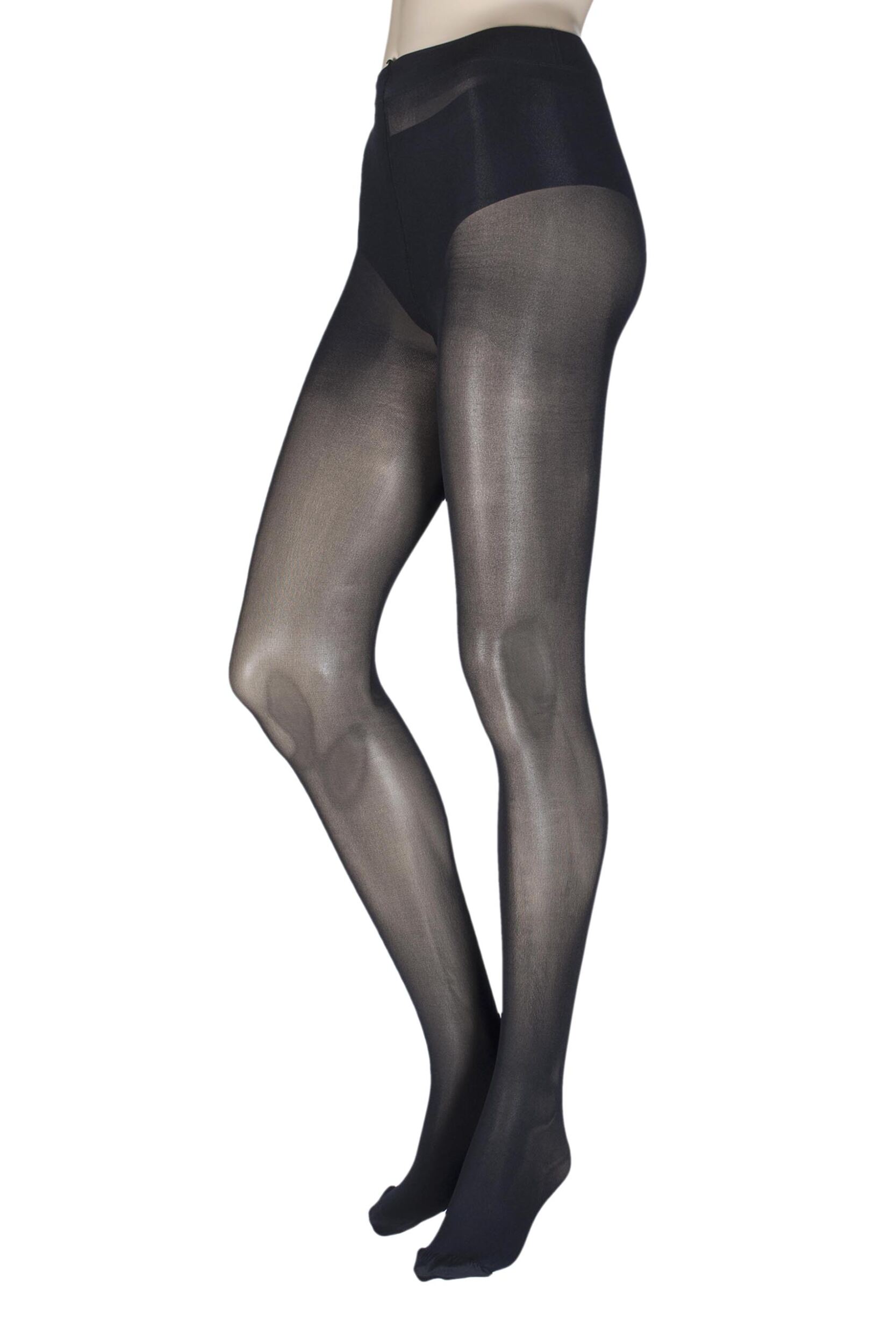 Image of Ladies 1 Pair Trasparenze Linda 40 Denier Microfibre Soft Touch Tights