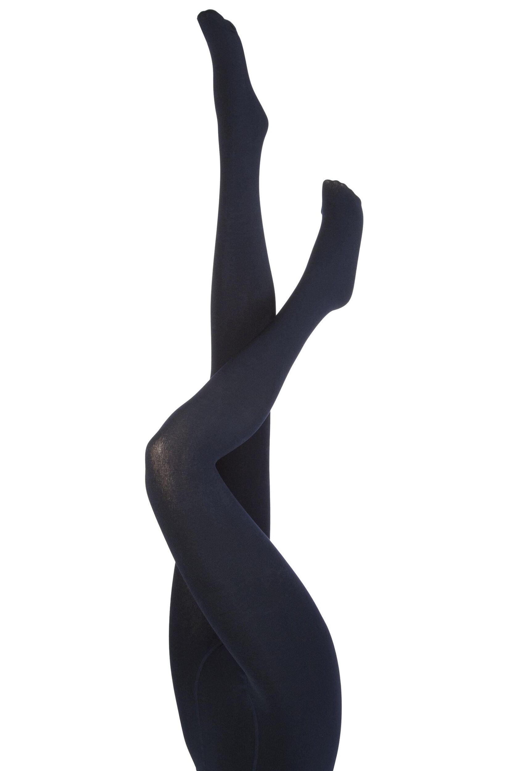 Image of Ladies 1 Pair Heat Holders 0.52 Tog Tights In Navy