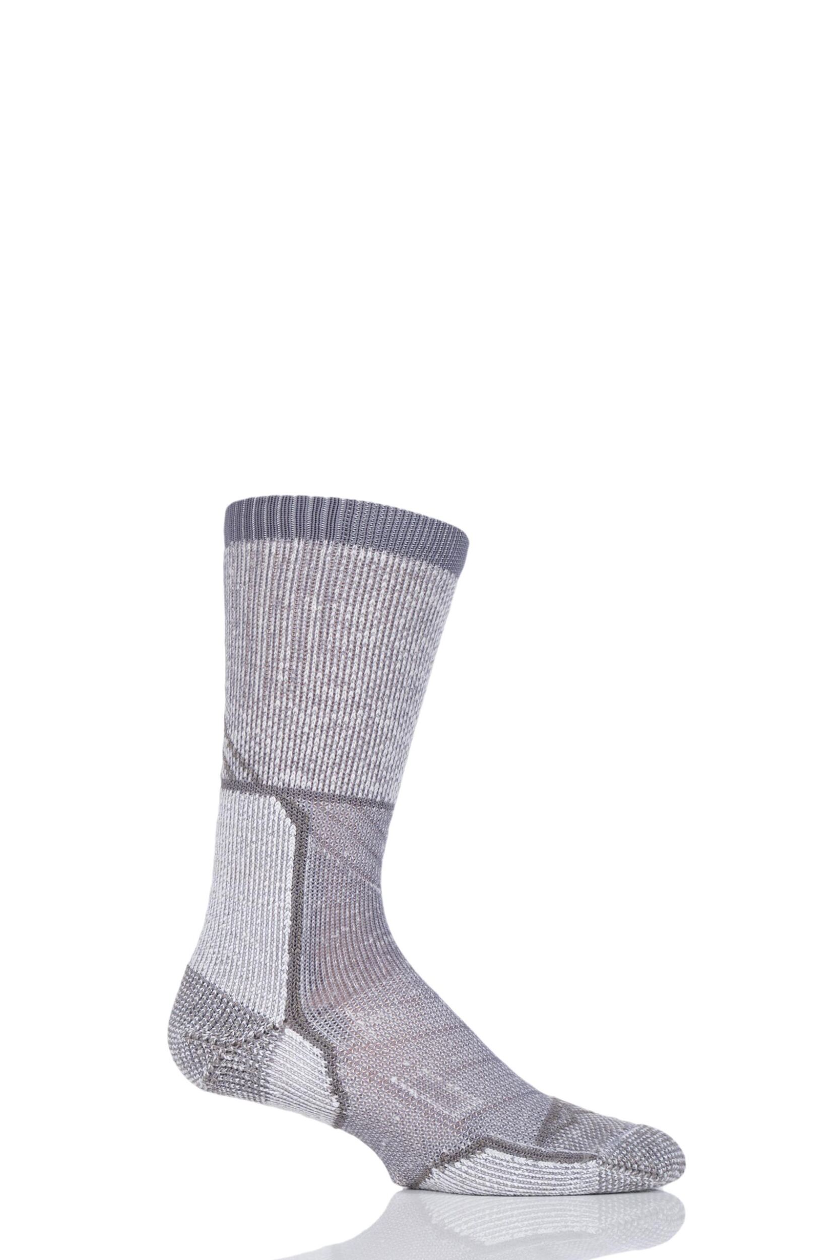 1 Pair Grey Sky Thorlo Outdoor Explorer Walking Socks Unisex 5-8 Unisex - Thorlos